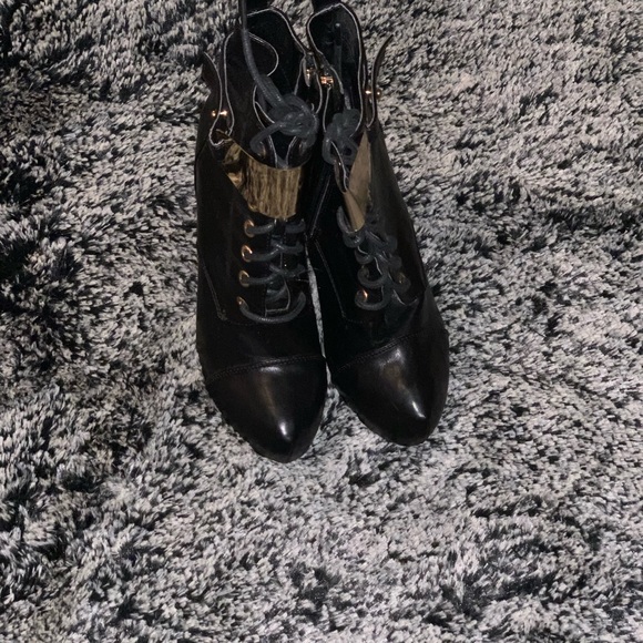 Leather wedge heels - Picture 5 of 6